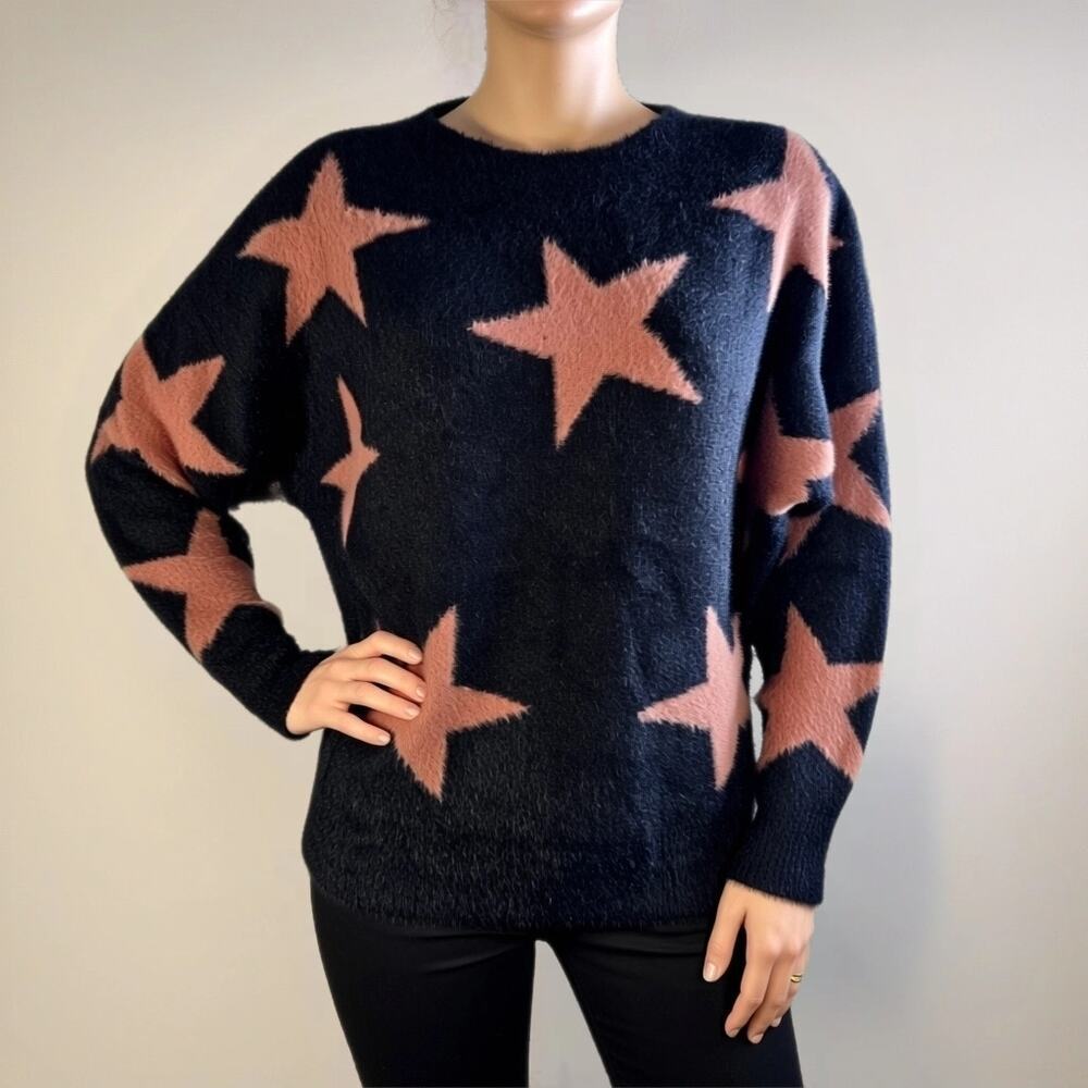 Philosophy Long Sleeve Star Sweater.  Size L. Retails $90